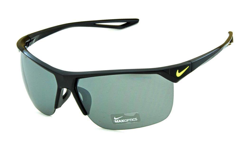 Óculos de Sol Nike Trainer EV0934 preto com lentes semi espelhada