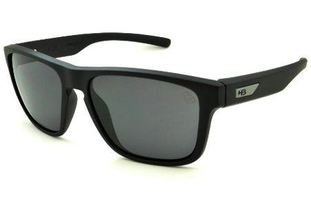 Óculos HB H-BOMB Matte Black preto fosco com lente cinza