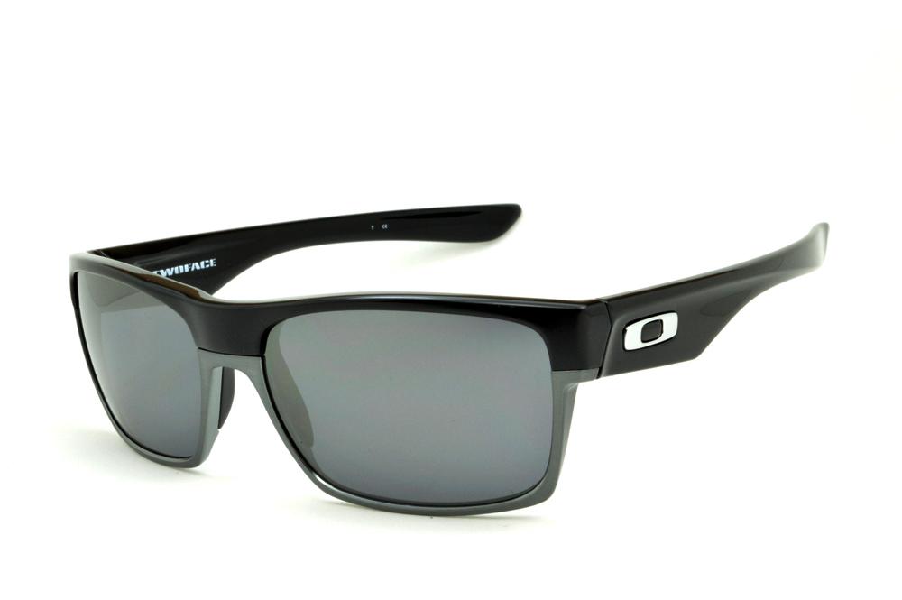 Óculos Oakley OO9189 Twoface preto e cinza