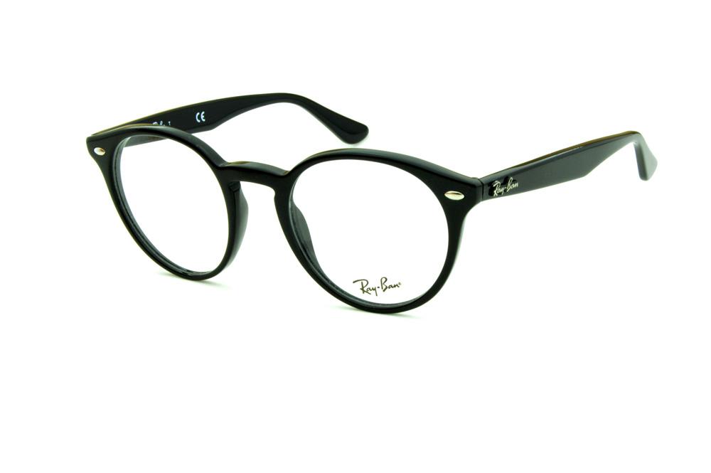 Óculos RayBan RB2180 acetato redondo preto