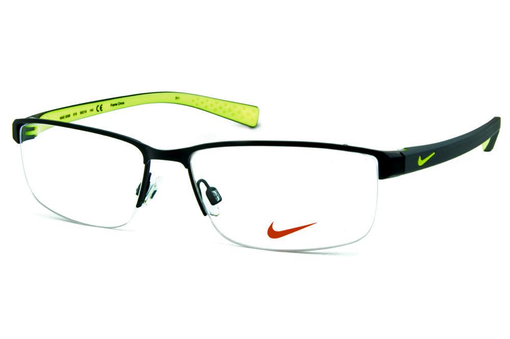Óculos Nike 8098 metal preto fio de nylon haste em grilamid