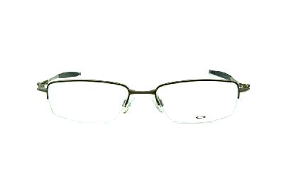 Óculos Oakley OX 3129 Pewter metal bronze fio de nylon com ponteiras emborrachadas