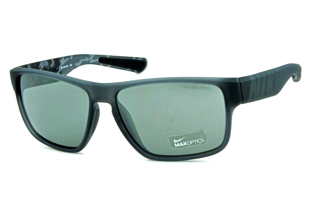 Óculos de Sol Nike Mojo EV0784 cinza translúcido lente semi espelhado