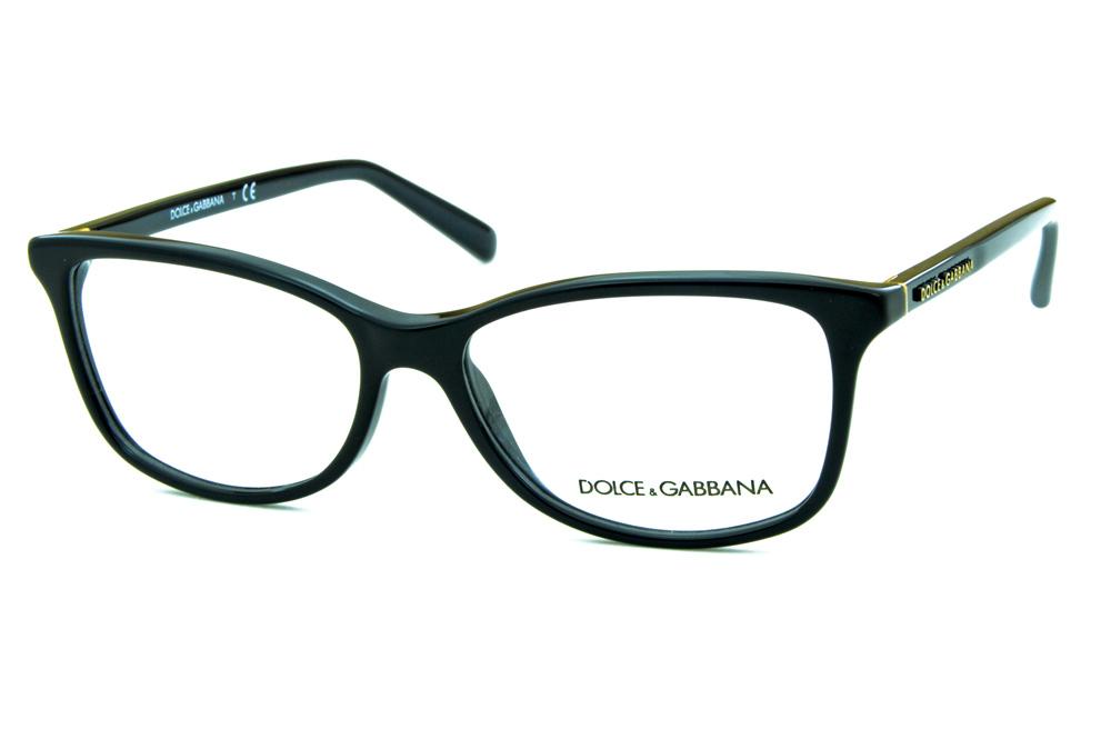 Óculos Dolce & Gabbana DG3222 acetato preto feminino