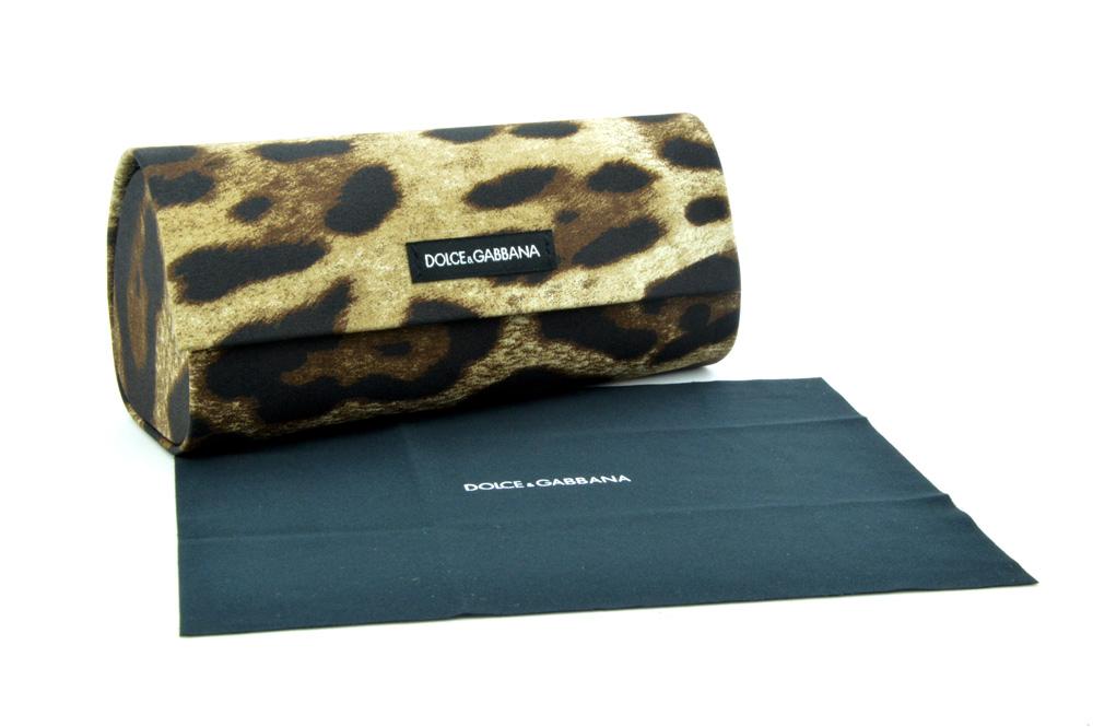 Óculos Dolce & Gabbana DG 3201 Preto com haste vermelha e poa preto bolinha