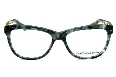 Óculos de grau Dolce & Gabbana acetato colorido preto e cinza mesclados para mulheres