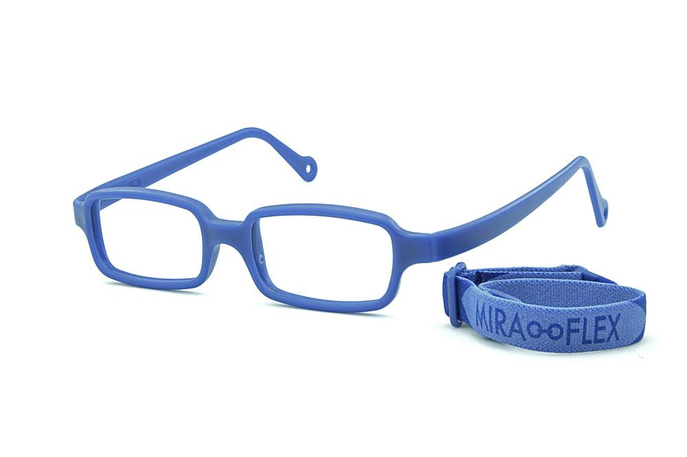 Óculos Miraflex Siliconado INQUEBRÁVEL New Baby 2 Azul 42 / 14
