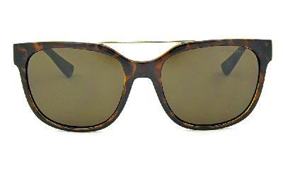 Óculos de Sol Armani Exchange AX 4043S marrom onça tartaruga ponte dourada feminino masculino