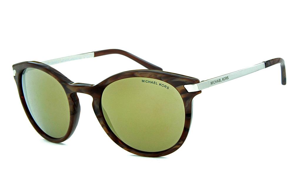 Óculos de Sol Michael Kors MK2023 Adrianna 3 Marrom espelho bronze