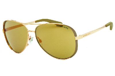 Óculos de Sol Michael Kors MK 5004 Chelsea Bronze com lentes espelhadas rosê