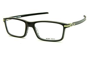 Óculos Oakley Pitchman Carbon Satin Black acetato preto fosco e hastes em fibra de carbono