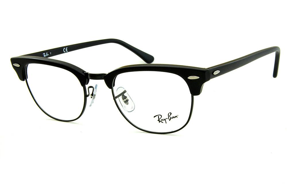 Óculos Ray-Ban Clubmaster RB5154 Preto Fosco