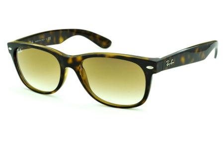 Óculos Ray-Ban New Wayfarer RB 2132 efeito onça demi tartaruga com lente degradê