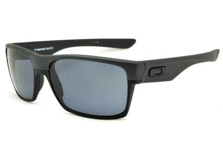 Óculos de sol Oakley Twoface acetato chumbo fosco e preto para homens