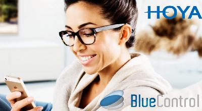 Lente para óculos HOYA filtro Luz Azul Grau esférico de -2,00 até +4,00, Cilíndrico até -2,00