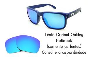 Lente Azul Iridium Original Oakley Holbrook OO 9102 82 55