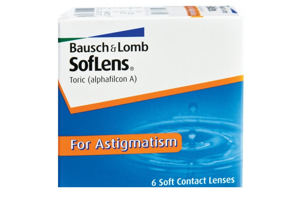 Lente Soflens 66 astigmatismo Esf. -6,00 a +4,50 / Cil. -0,75 a -3,00