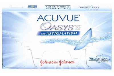 Lente de contato Acuvue Oasys Tórica kit com 6 lentes para miopia, hipermetropia e astigmatismo