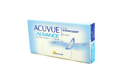 Lente de contato Acuvue Advance Hydraclear .:. esférico +2,50 kit com 6 lentes