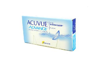 Lente de contato Acuvue Advance Hydraclear .:. esférico -3,75 kit com 6 lentes