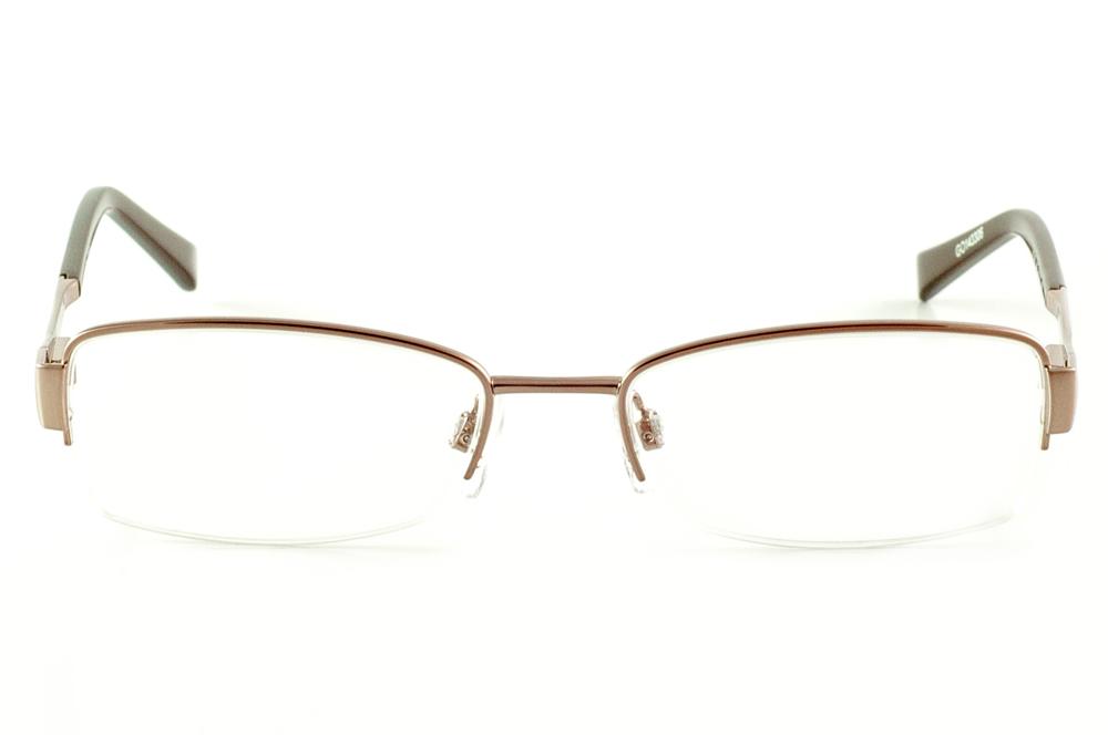 Óculos de grau Atitude fio de nylon bronze com haste marrom café para mulheres