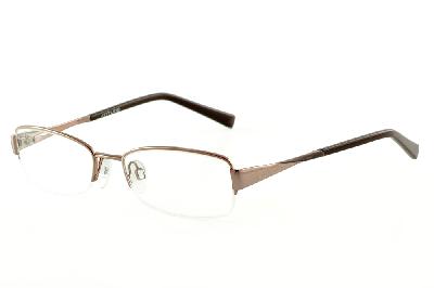 Óculos de grau Atitude fio de nylon bronze com haste marrom café para mulheres