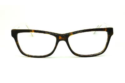 Óculos de grau Atitude em acetato cor marrom demi tartaruga efeito onça para mulheres