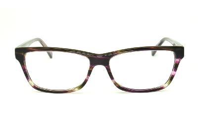 Óculos de grau Atitude em acetato roxo mesclado para mulheres