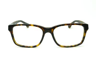 Óculos de grau Emporio Armani acetato demi tartaruga efeito onça para homens e mulheres