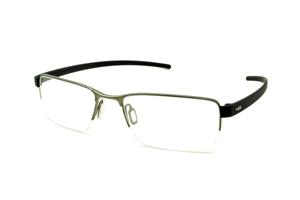 Óculos de grau Hot Buttered HB MXFusion fio de nylon e metal grafite fosco com haste preta