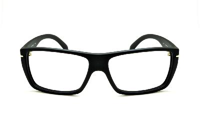 Óculos de grau Hot Buttered HB Polytech preto fosco para homens