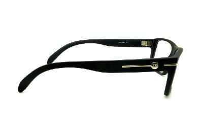 Óculos de grau Hot Buttered HB Polytech preto fosco para homens