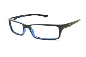 Óculos HB Metalic Blue - Acetato grafite brilhante e azul