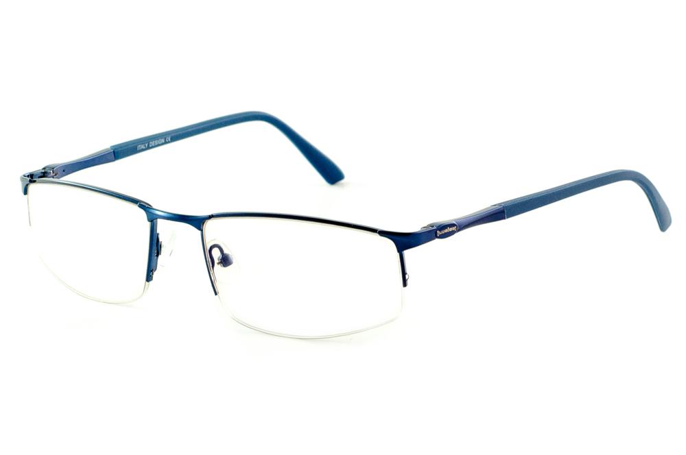 Óculos Ilusion J00577 azul royal haste azul metálico