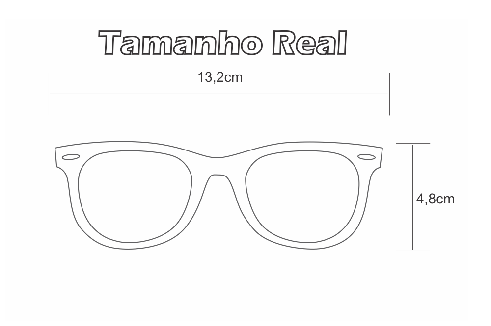 Óculos Ilusion modelo aviador metal dourado com haste vermelha flexível de mola