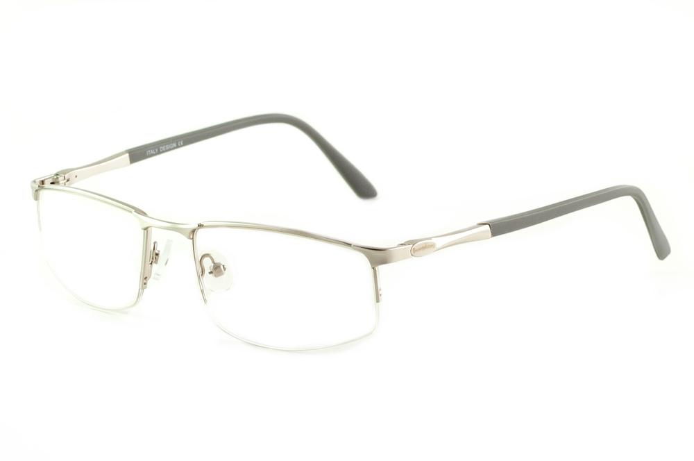 Óculos Ilusion J00577 prata haste cinza