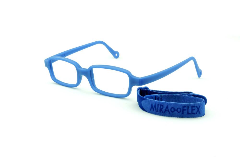 Óculos Miraflex Azul em silicone INQUEBRÁVEL New Baby 1 39/14