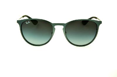 Óculos Ray-Ban Erika Metal RB 3539 cinza com lente degradê