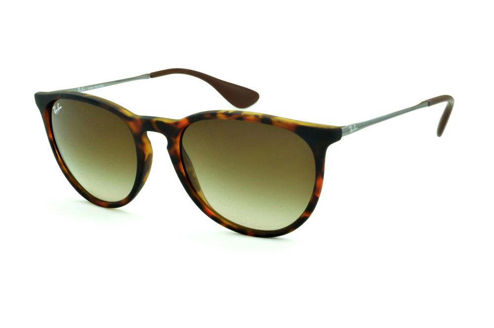 Óculos Ray-Ban Erika RB4171 efeito onça fosco lente degradê