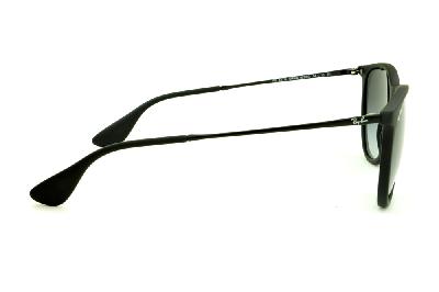 Óculos Ray-Ban Erika RB 4171 preto fosco com lente degradê