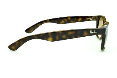 Óculos Ray-Ban New Wayfarer RB 2132 efeito onça demi tartaruga com lente degradê