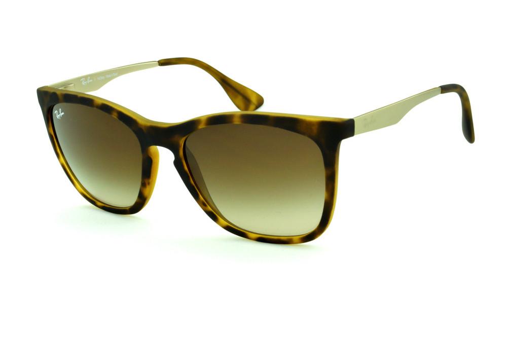 Óculos Ray-Ban RB4238 efeito onça fosco lente marrom degradê