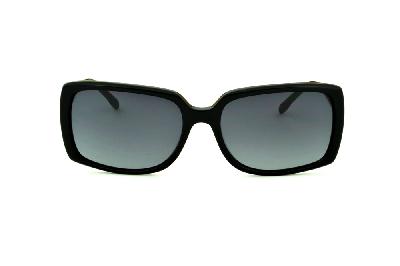 Óculos de Sol Bulget em acetato preto e strass cristal para mulheres