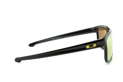 Óculos de sol Oakley OO 9262L Sliver preto e lente amarela