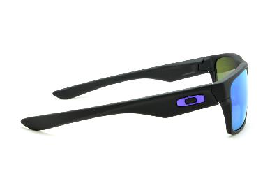 Óculos de sol Oakley OO 9189 Twoface preto com lente roxa