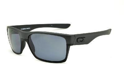 Óculos de sol Oakley Twoface acetato chumbo fosco e preto para homens